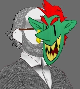 GamerGoblinGary Mask for VRoid (hair preset)