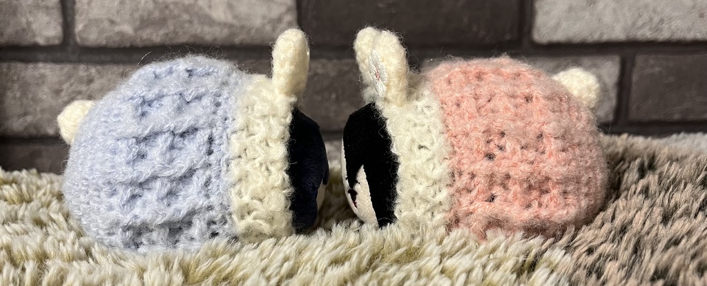 ワッフル風うさぎの着ぐるみ