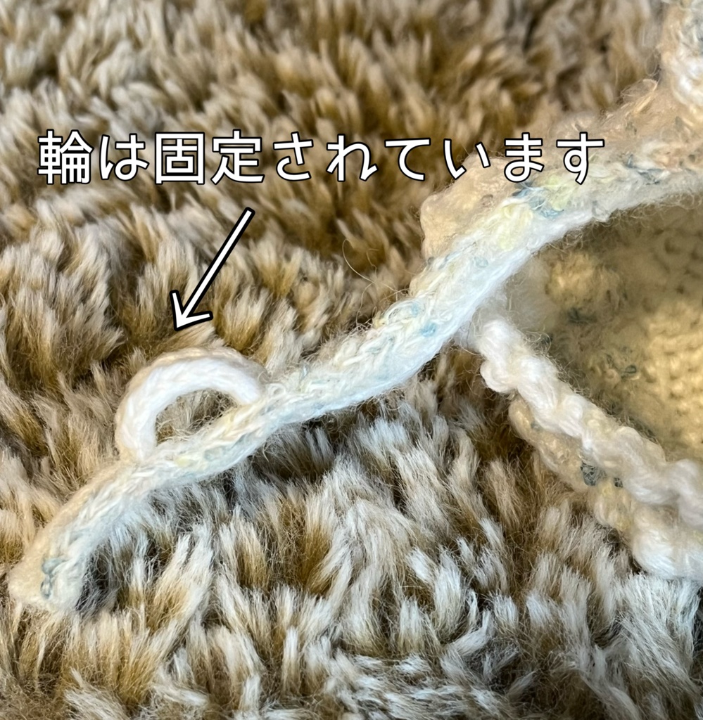 襟巻きうさぎ着ぐるみ