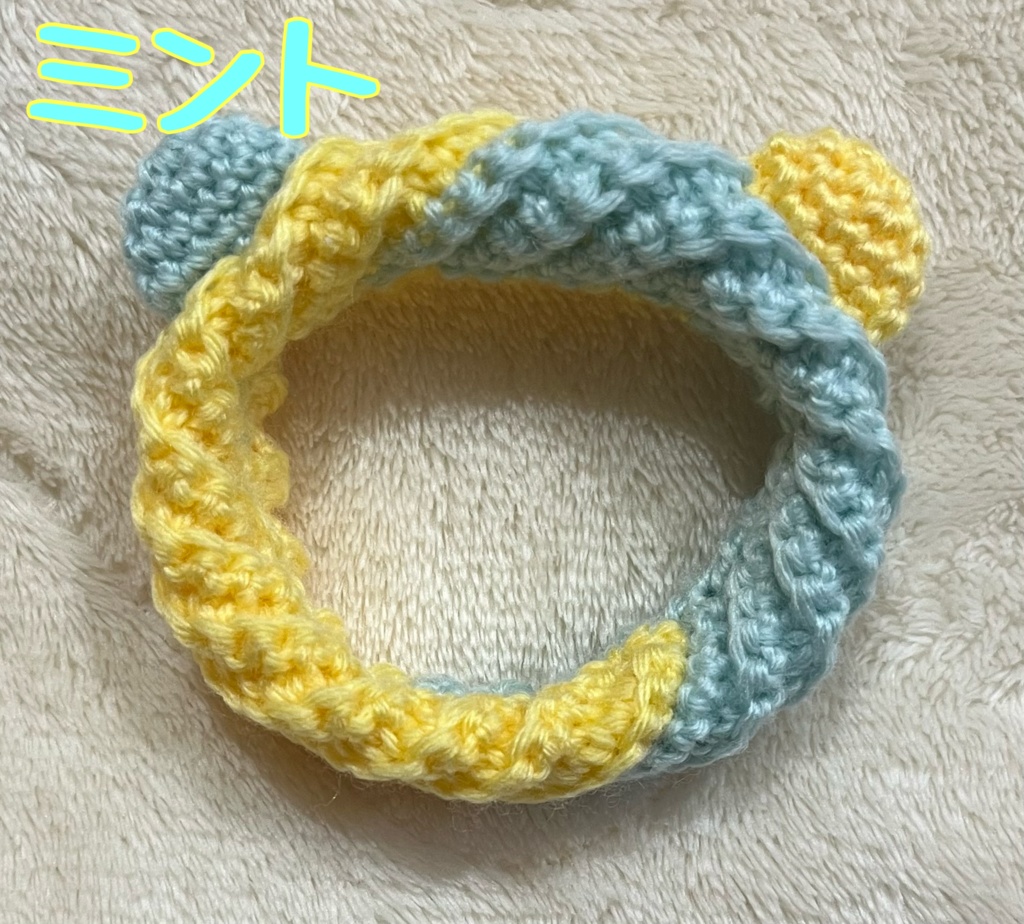 くま耳ドーナツほっかむり(プレーン)