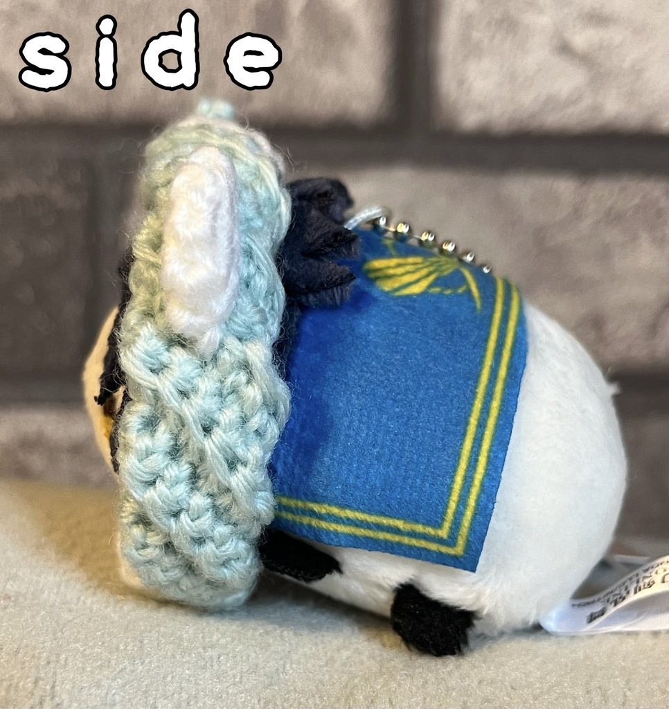 くま耳ドーナツほっかむりミニ(ホワイト)