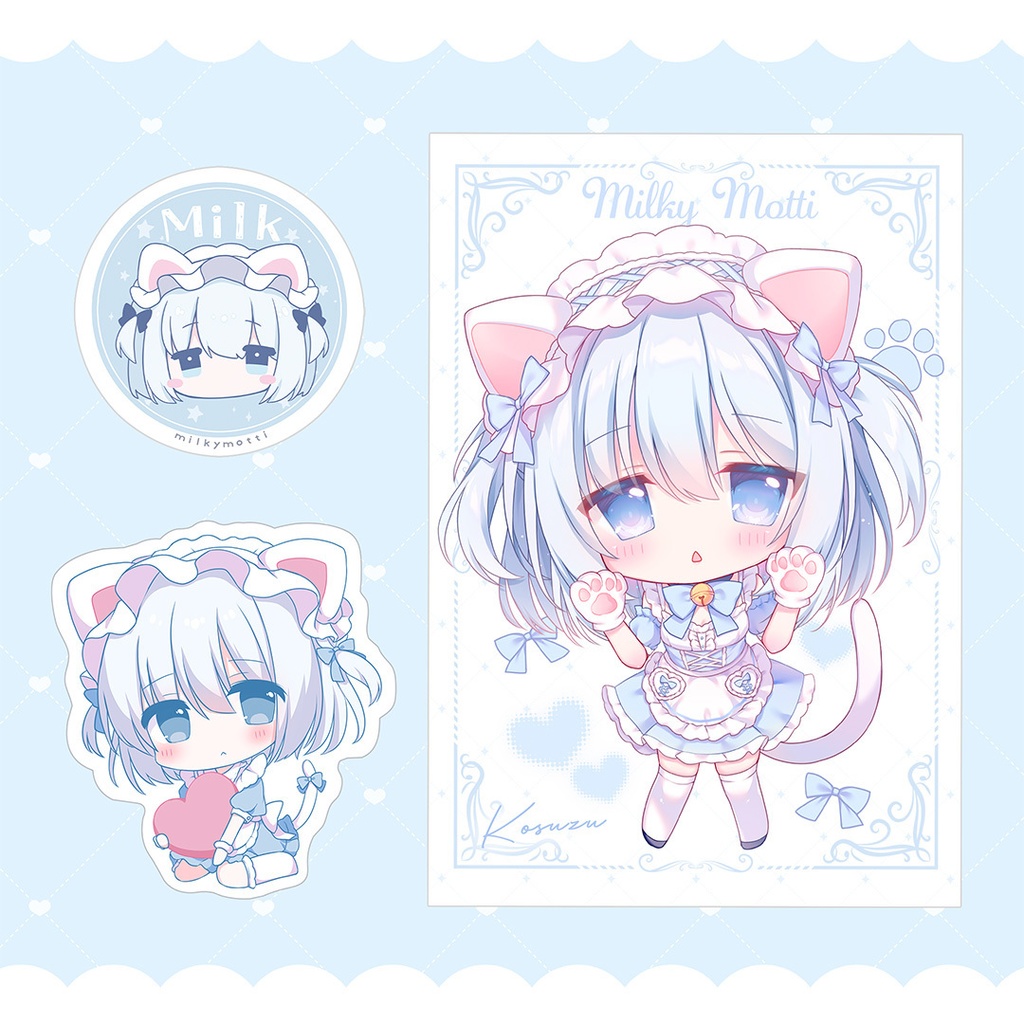 【お蔵出し】白猫ちゃんグッズセット