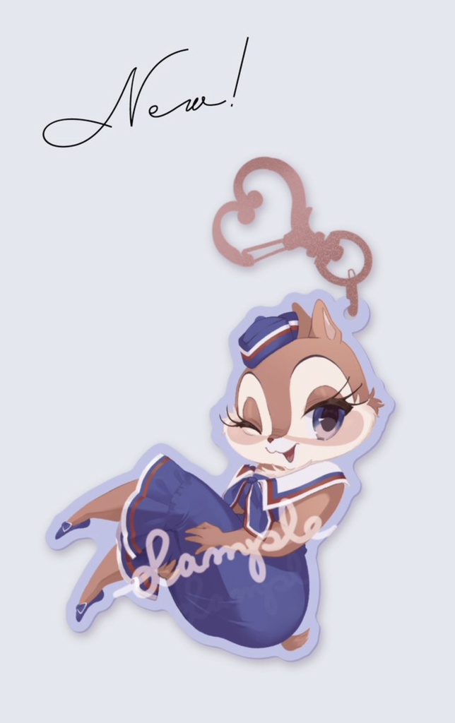 💙クラリス アクリルキーホルダー💙