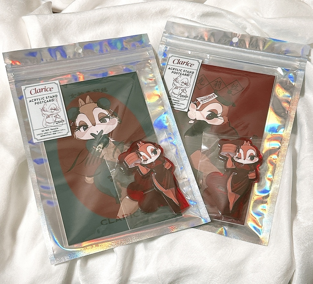 ❤️クラリス ポストカード2枚･アクスタセット❤️