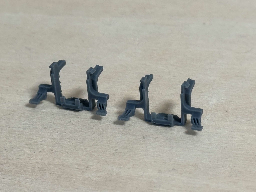 TOMIX EF65 1000用ATS車上子保護板 縦短 2個入り 3Dパーツ