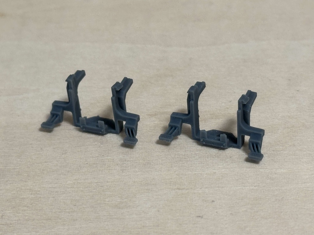 TOMIX EF65 1000用ATS車上子保護板 縦短 ステップ下 2個入り 3Dパーツ