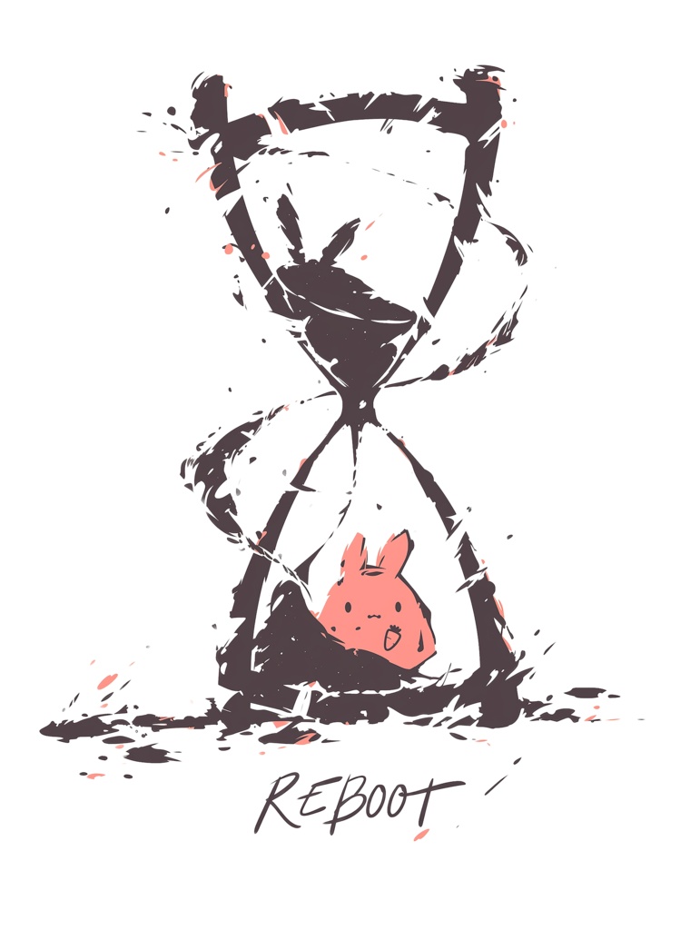 【iPhone】砂時計ハート・リブート