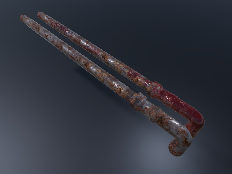 鉄パイプ(Iron Pipe)【2種】