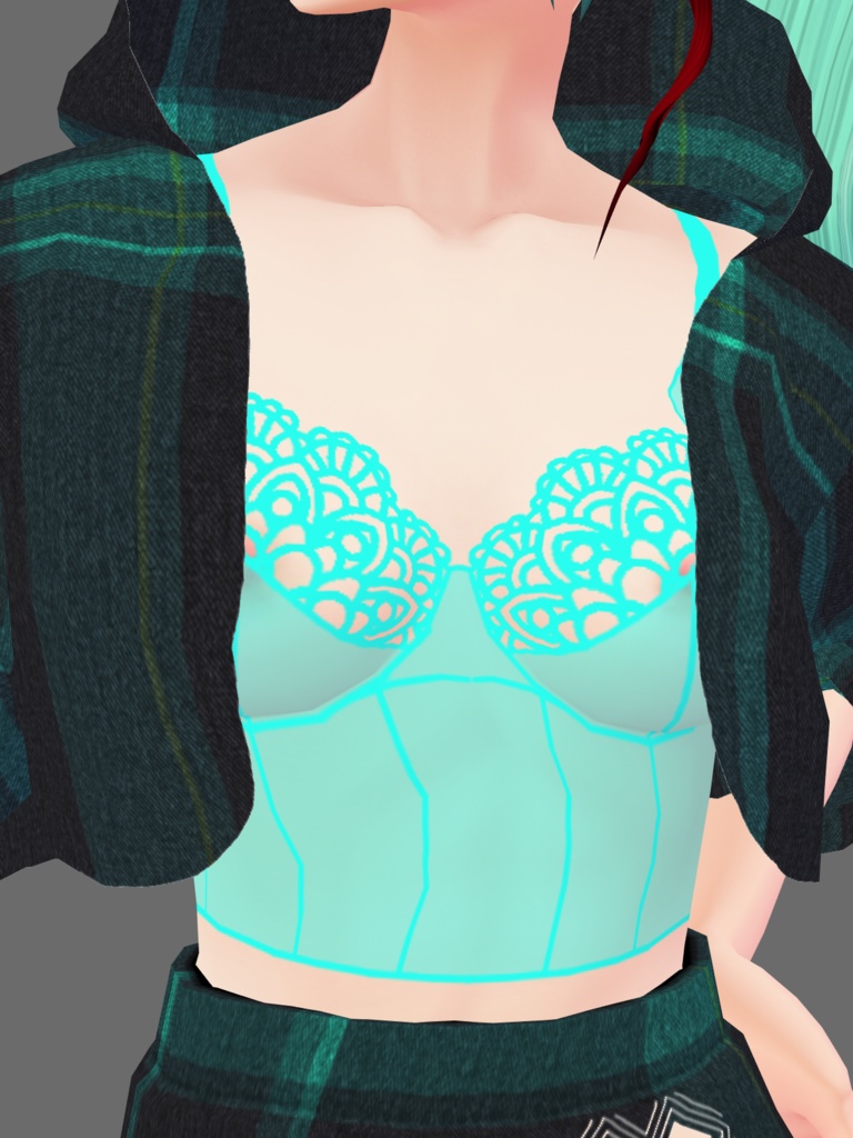 lets go clubbin (vroid outfit)