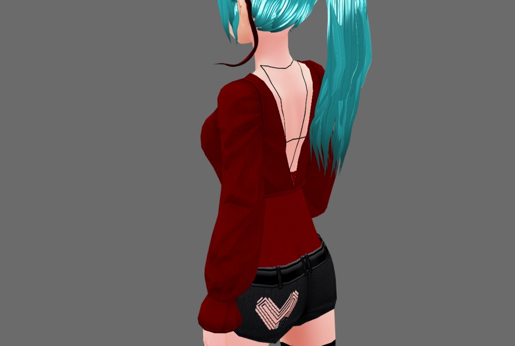 Gal Gadot Justice League inspired top vroid skin