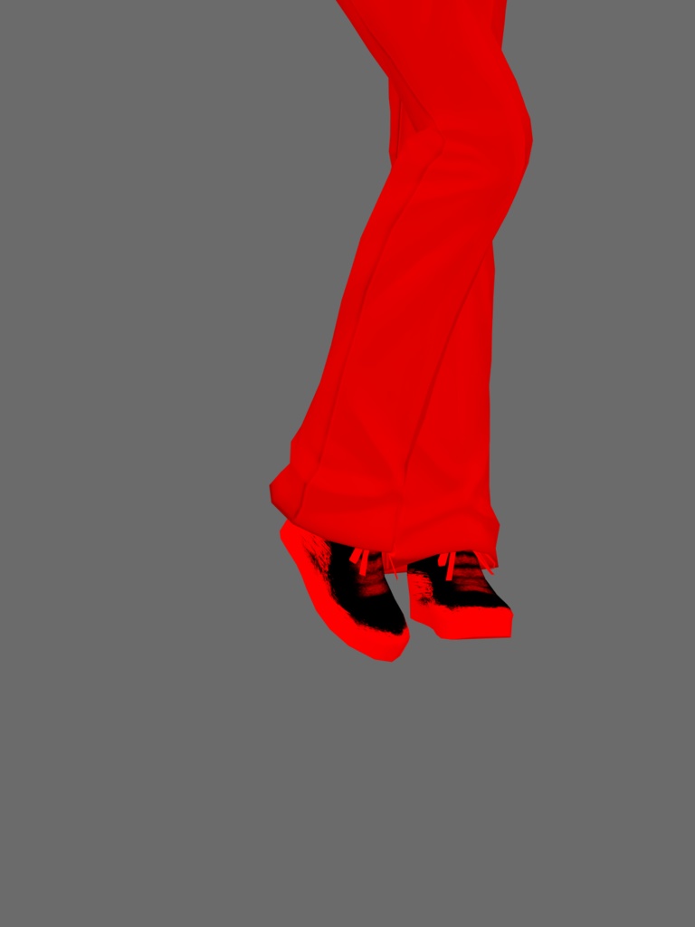 vroid clubwear red outfit