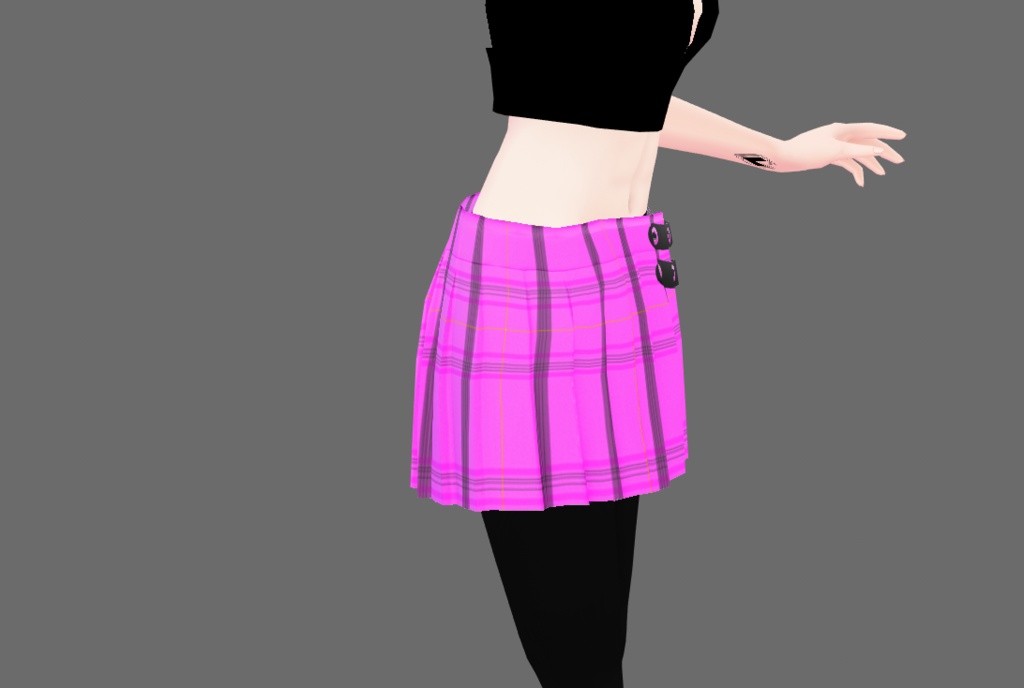 e-girl outfit vroid