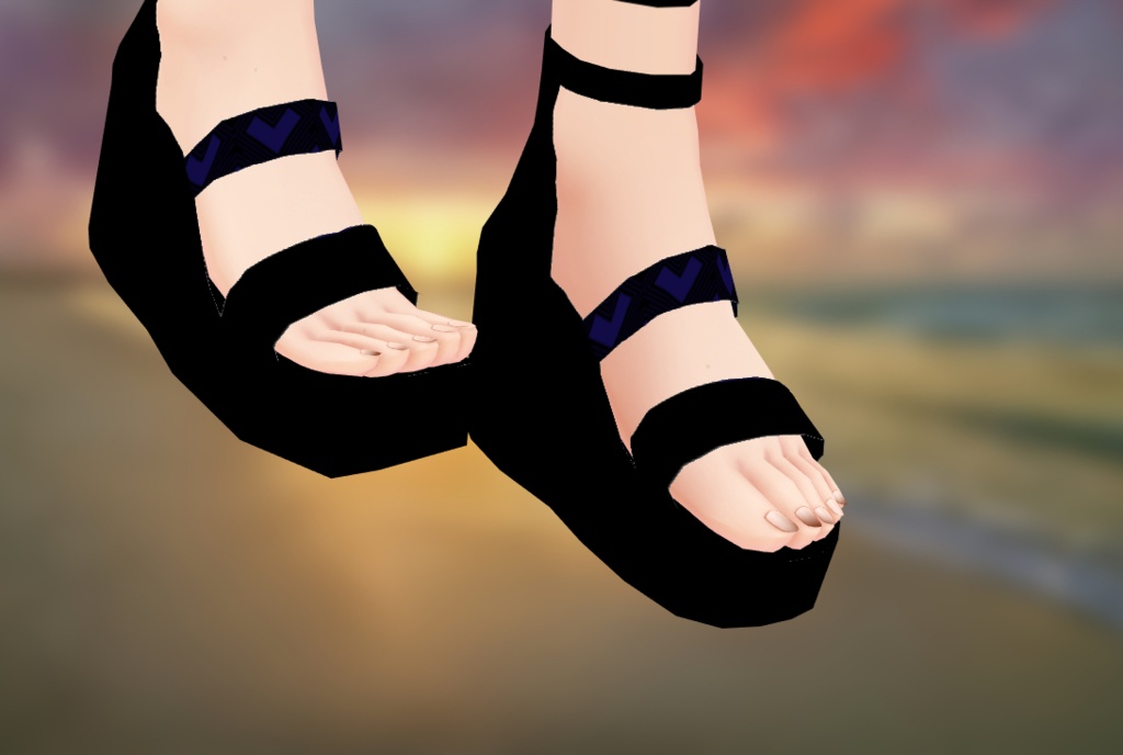 Vroid outfit Denim corset top