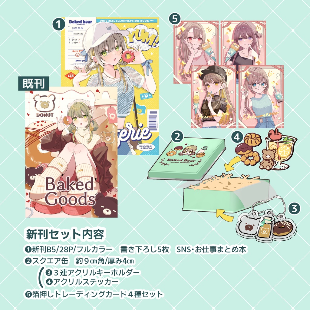 【コミティア156】新刊セット＋既刊