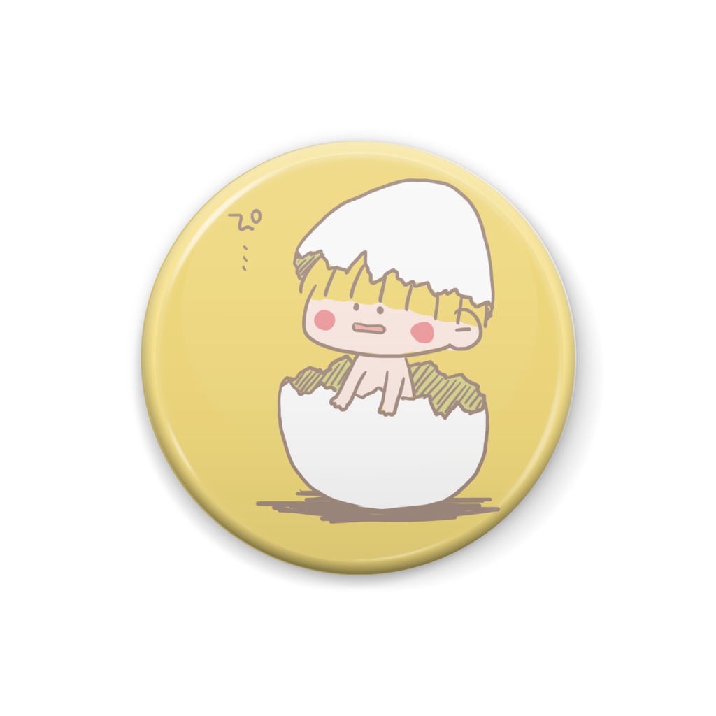 ひよぴっぴ 缶バッジA