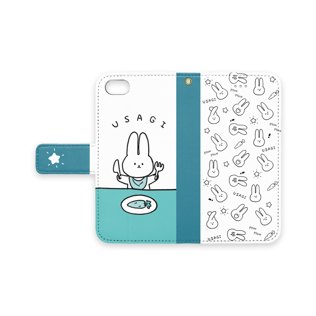 USAGI iPhoneケース グリーン