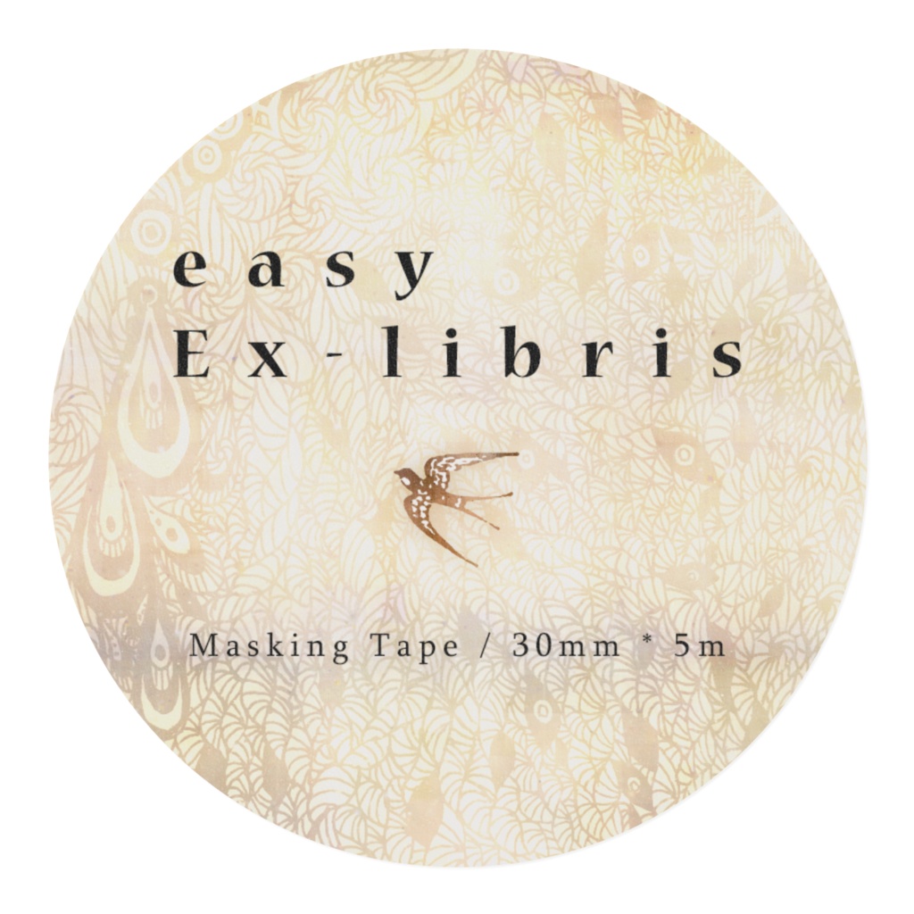 蔵書票風マスキングテープ
