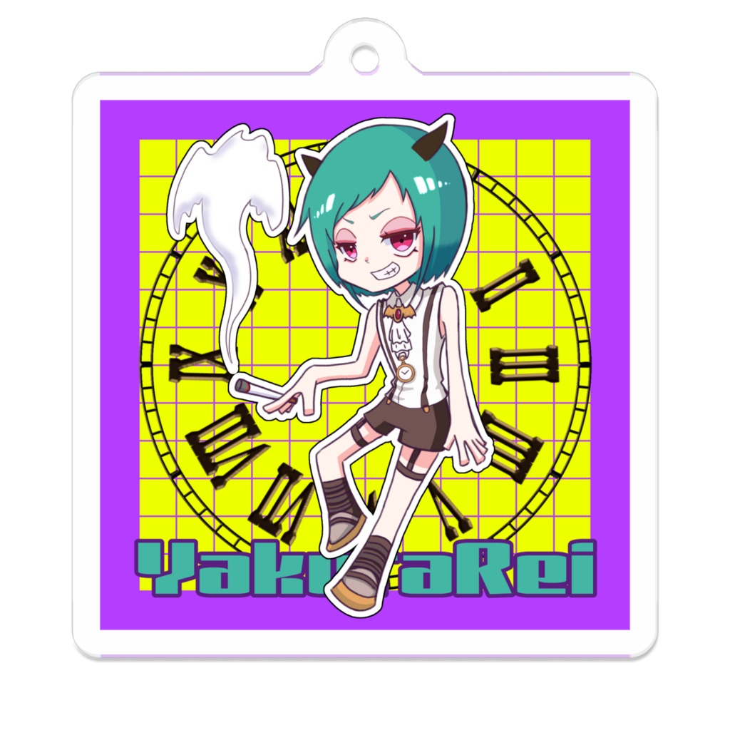 治安悪キーホルダー（3種類）