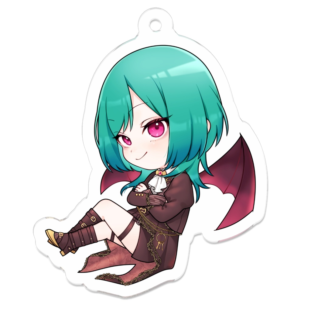 キメ顔アクキー