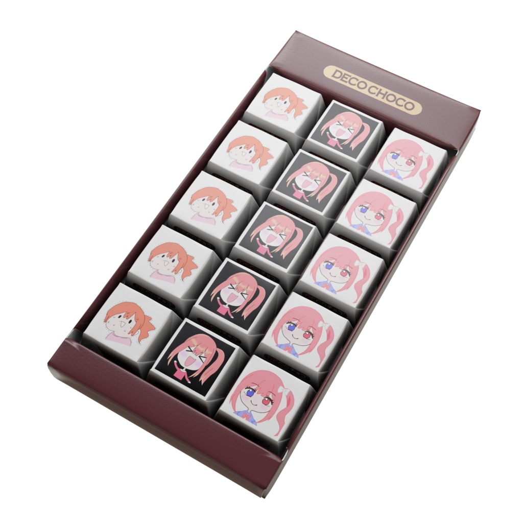オリジナル包装紙チョコ