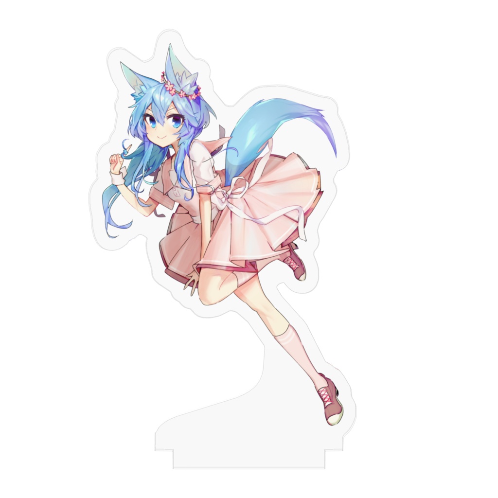 水菜アクリルスタンド(春服)