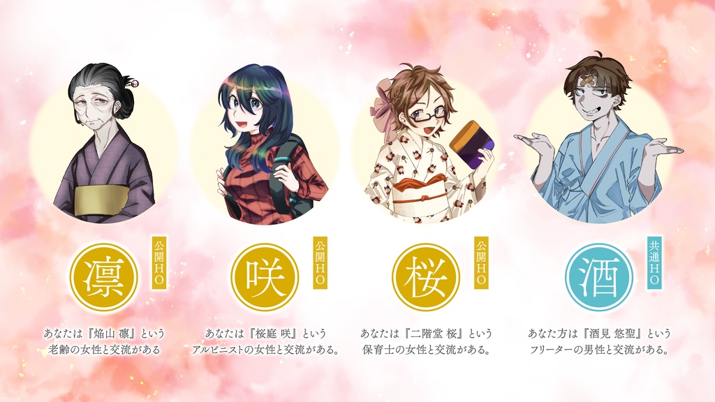 CoC6版シナリオ 桜悲ら否ら SPLL:E196421