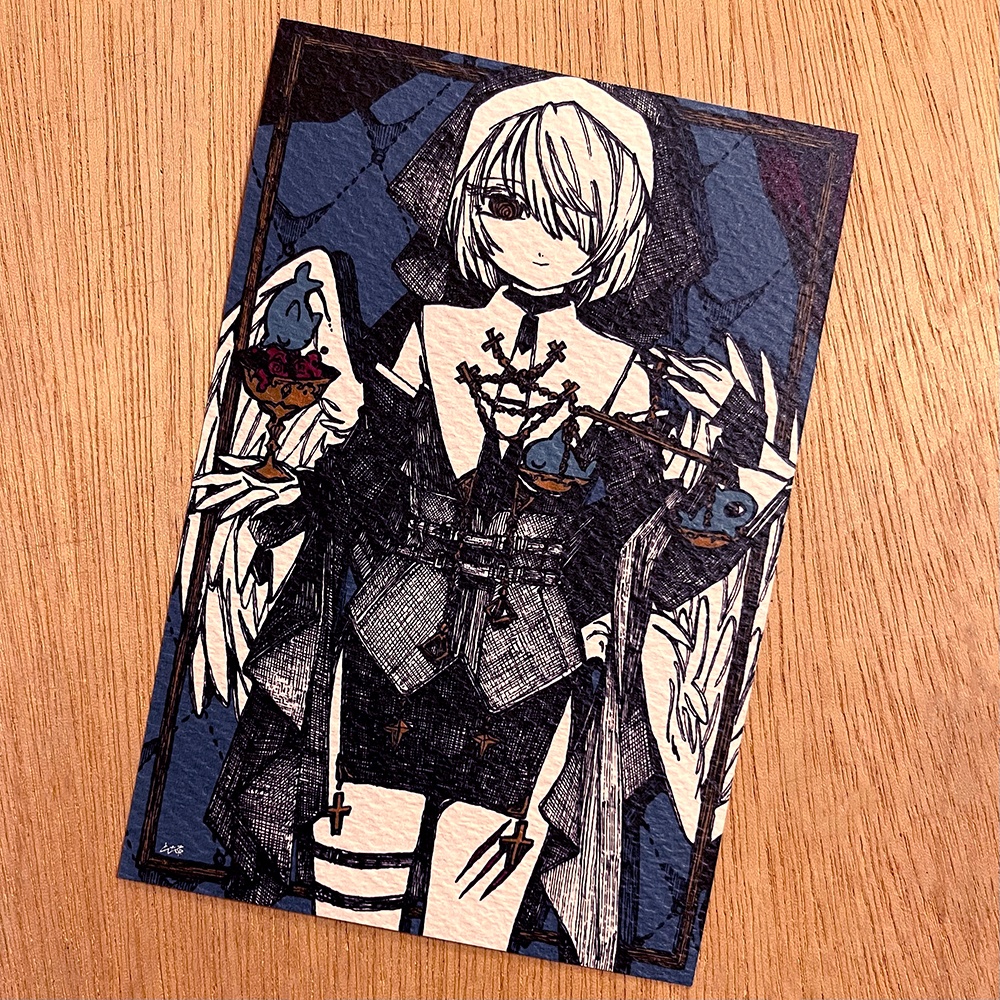 【SALE!】ポストカード3種+みつのちゃん栞セット