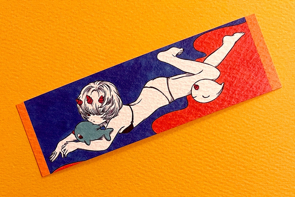 【SALE!】ポストカード3種+みつのちゃん栞セット