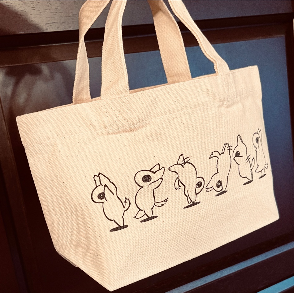 おーかみお弁当トートバッグ