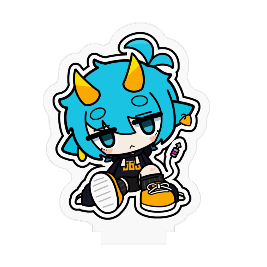 おすわり大佐.アクリルフィギュア