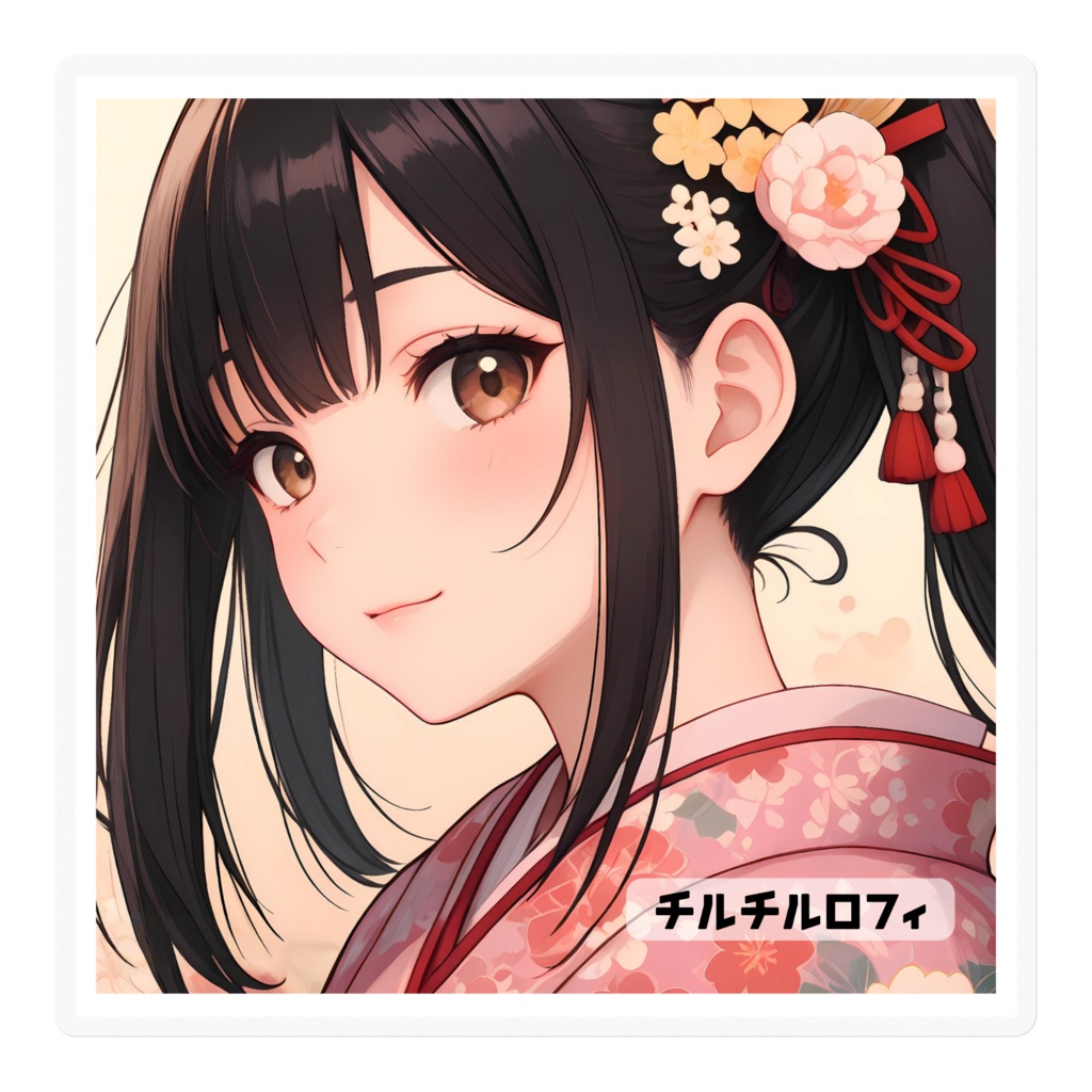 チルチルロフィ応援ステッカー01