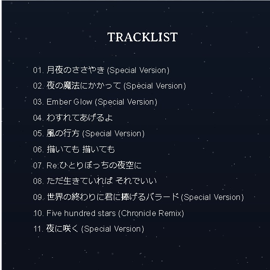 2nd Anniversary Chronicles Vol.1