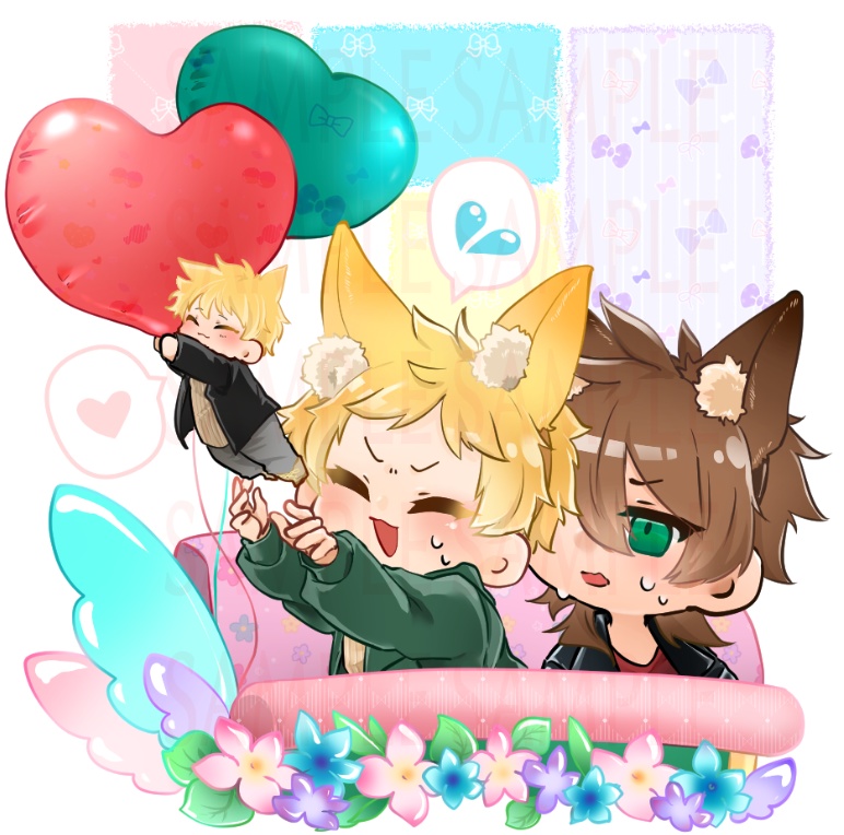 ぬい本+アクスタセット