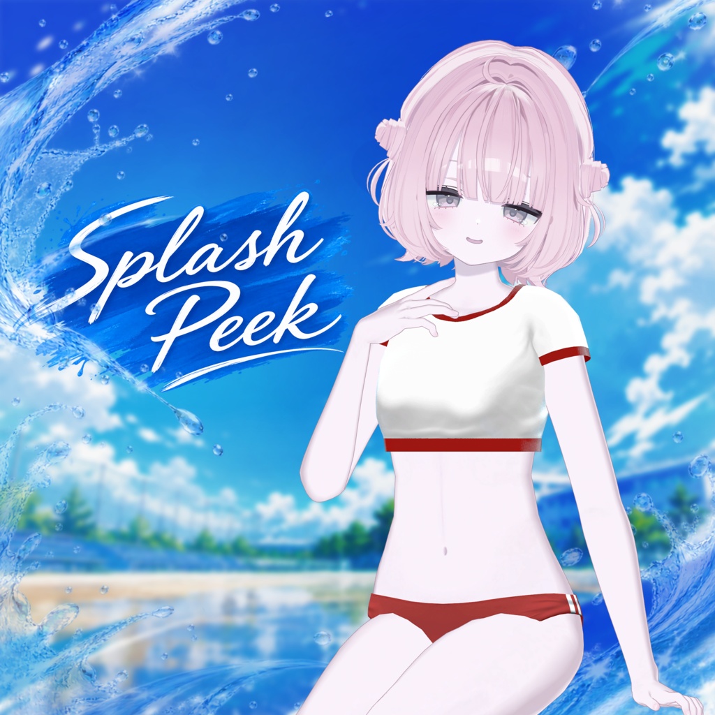 【濡れ透けギミック搭載】Splash Peek【フルパック半額】
