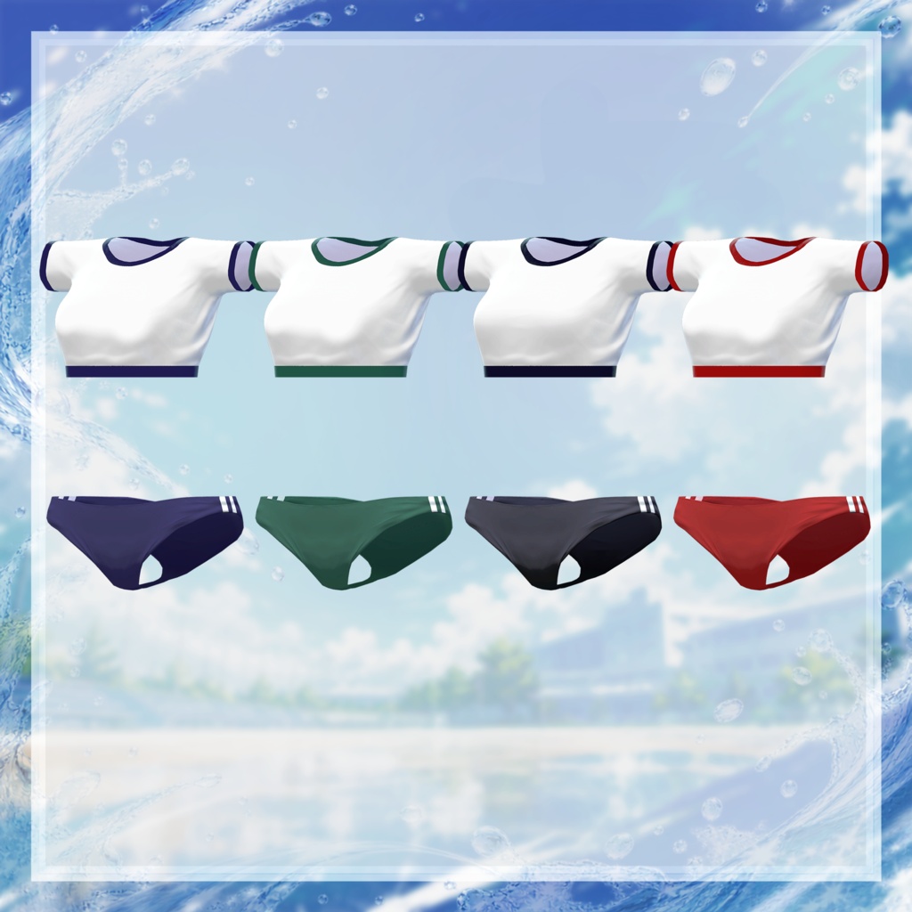 【濡れ透けギミック搭載】Splash Peek【フルパック半額】