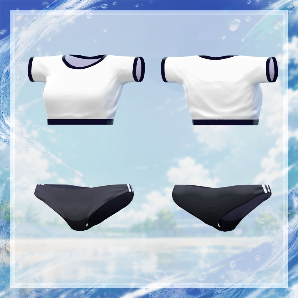 【濡れ透けギミック搭載】Splash Peek【フルパック半額】