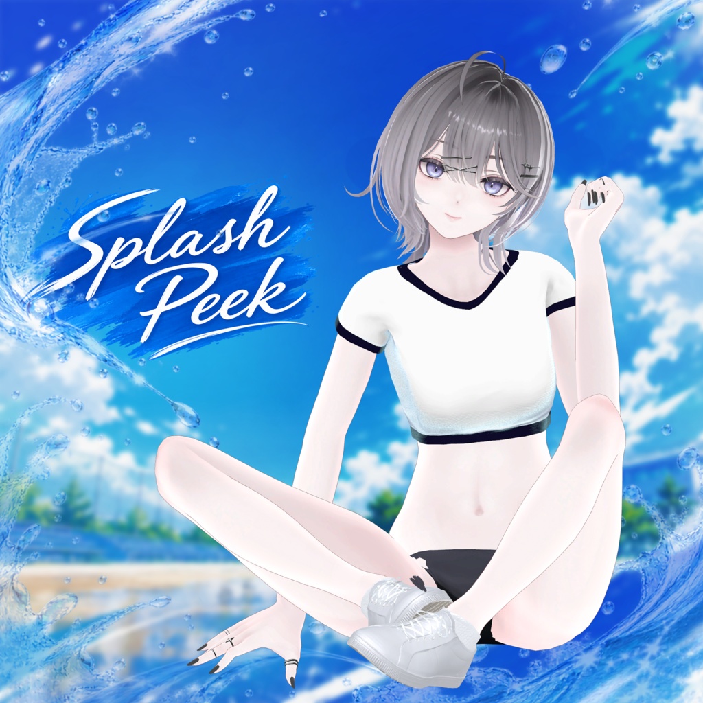 【濡れ透けギミック搭載】Splash Peek【フルパック半額】