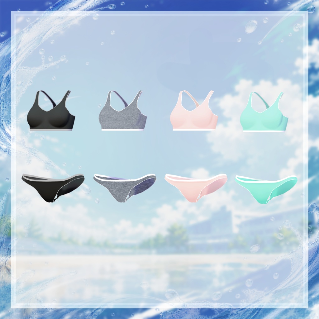 【濡れ透けギミック搭載】Splash Peek【フルパック半額】