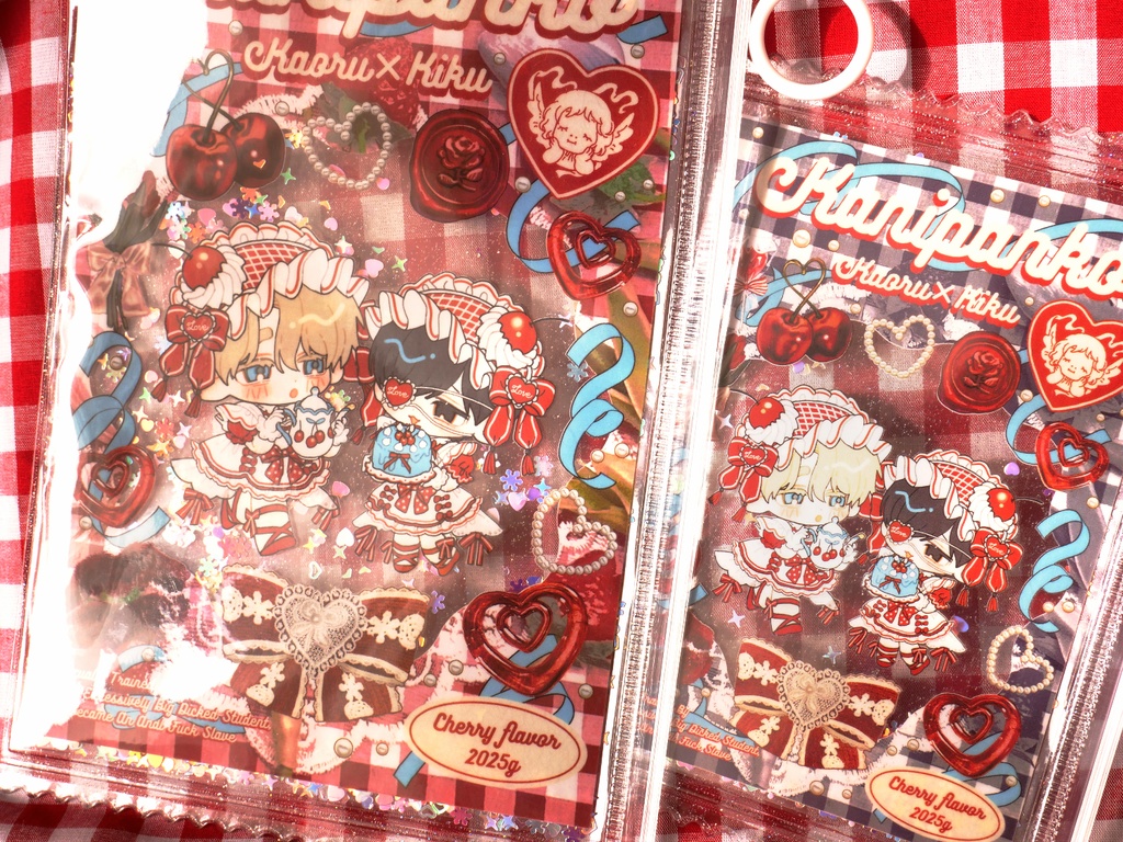 ラブリーしゃかしゃかキャンディスライダーポーチ2種