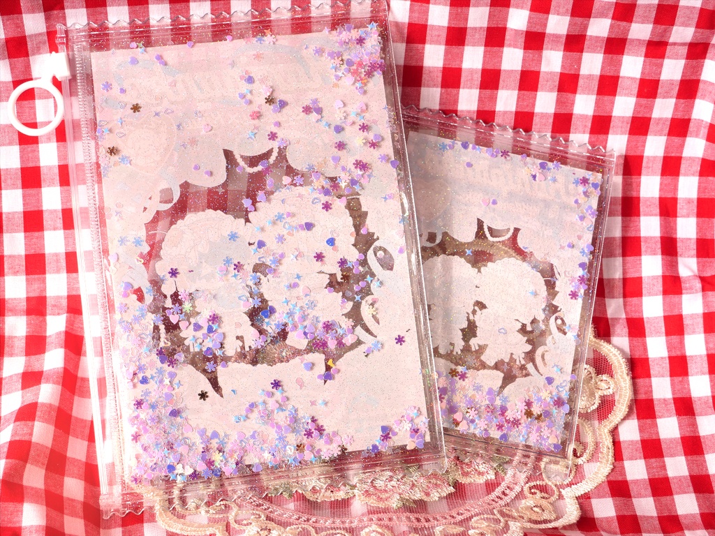 ラブリーしゃかしゃかキャンディスライダーポーチ2種