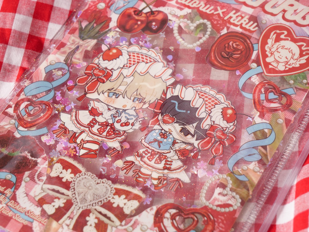 ラブリーしゃかしゃかキャンディスライダーポーチ2種