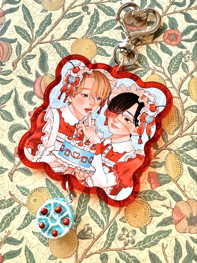 ♥砂糖みかく先生描きおろし♥香菊アクリルキーホルダー
