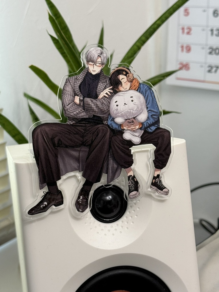 おすわりアクリルスタンド(4種)