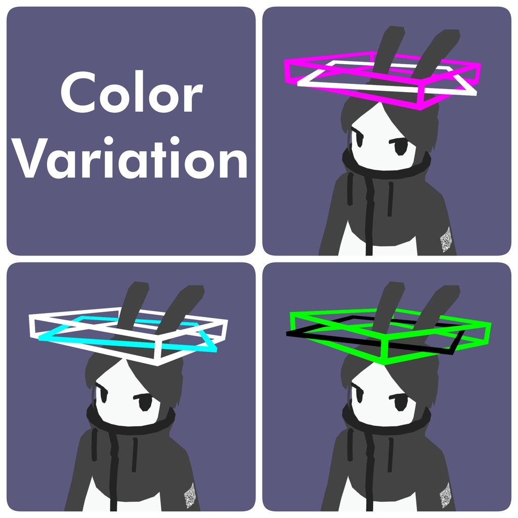 frameQubePack【VRChat想定】