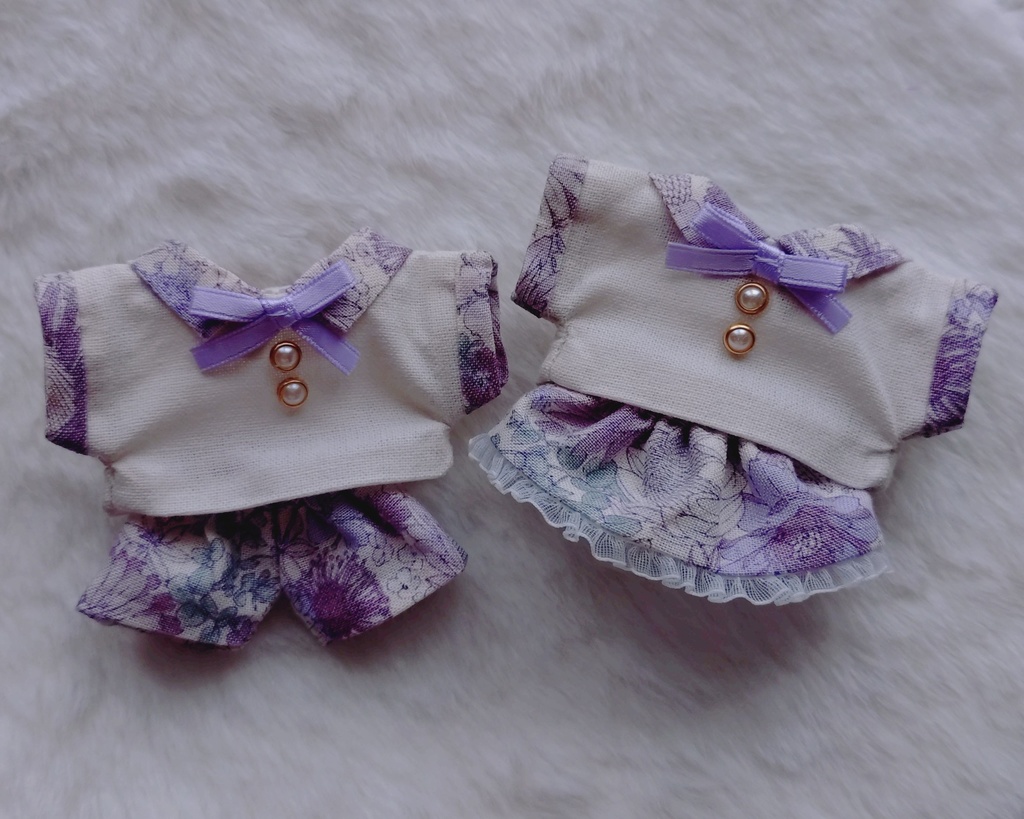 お花のセットアップ(10cmぬい用)追加分