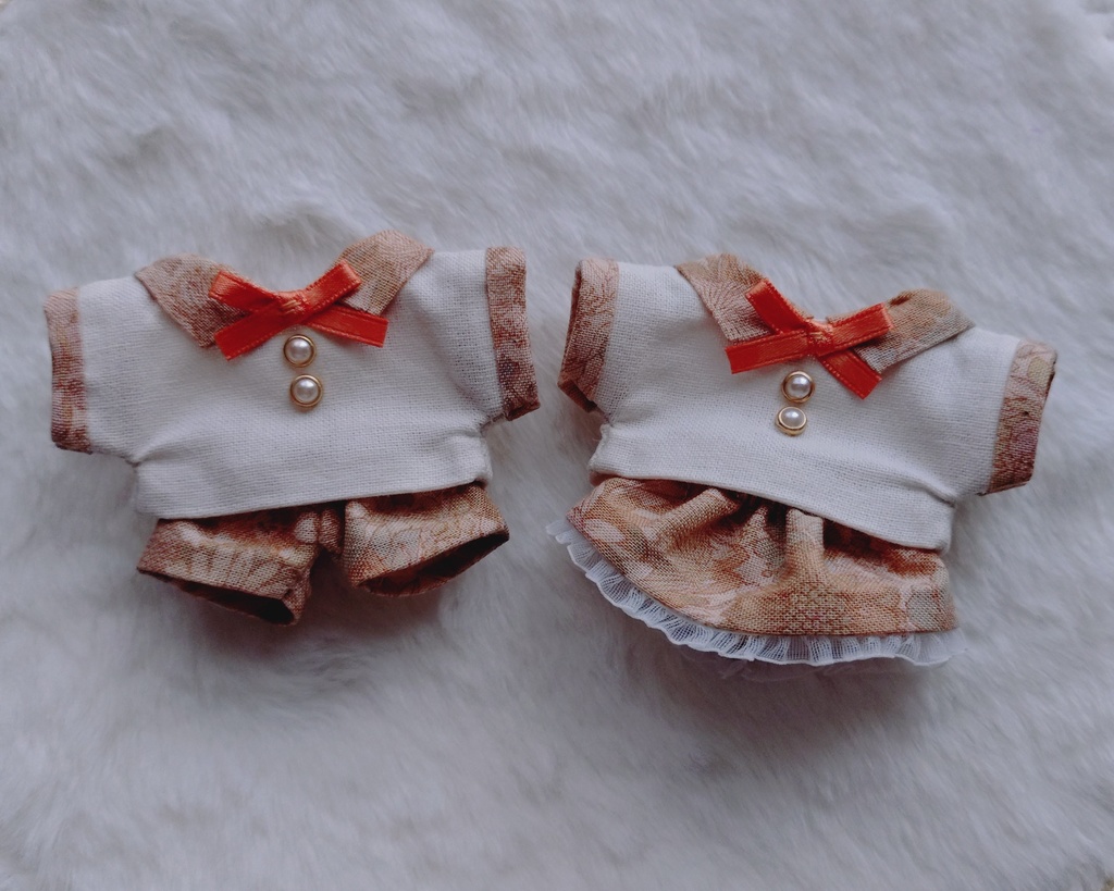 お花のセットアップ(10cmぬい用)追加分