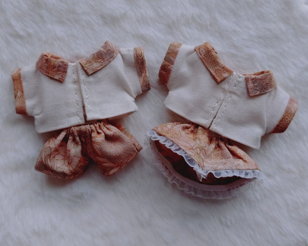 お花のセットアップ(10cmぬい用)追加分