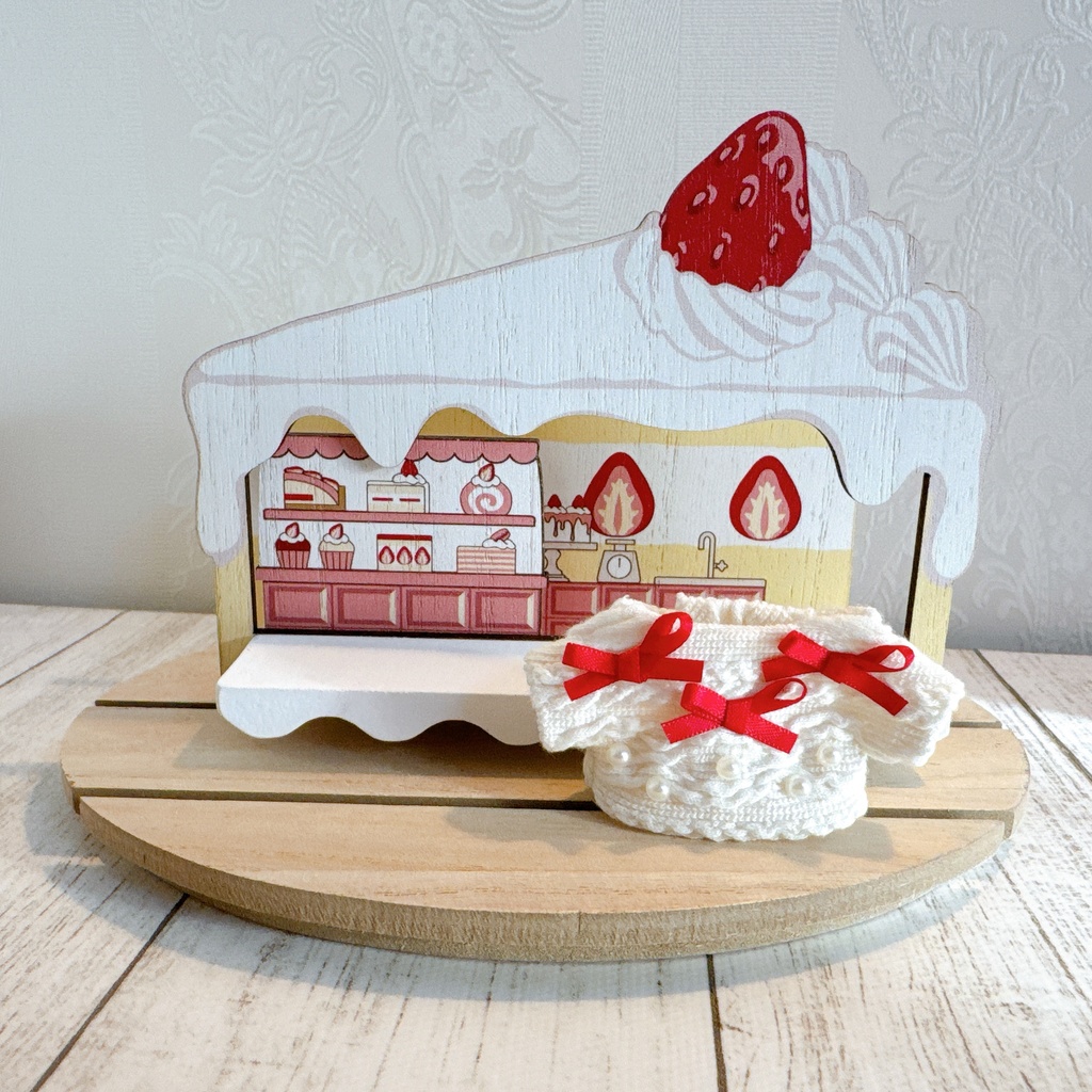 ショートケーキニット