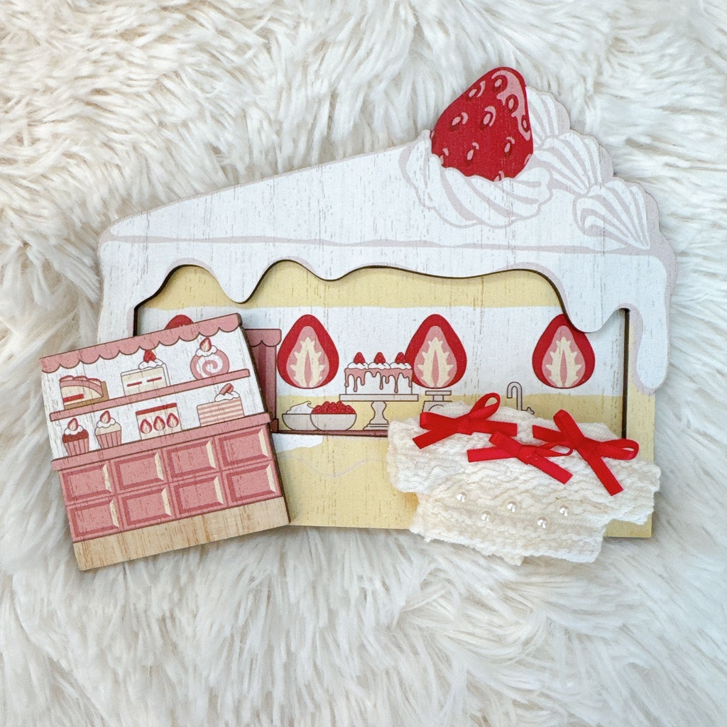 ショートケーキニット