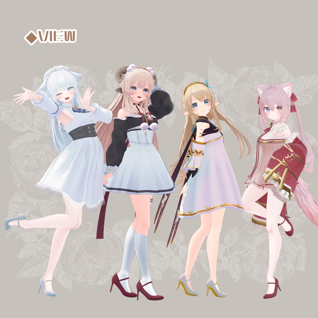 【53アバター対応】High heels ~xoxo~